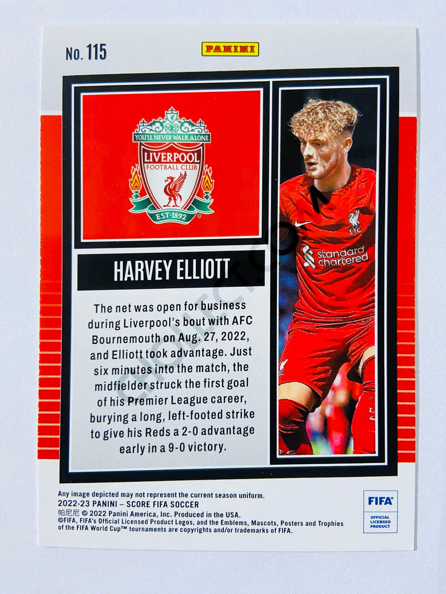 Harvey Elliott - Liverpool FC 2022-23 Panini Score FIFA #115