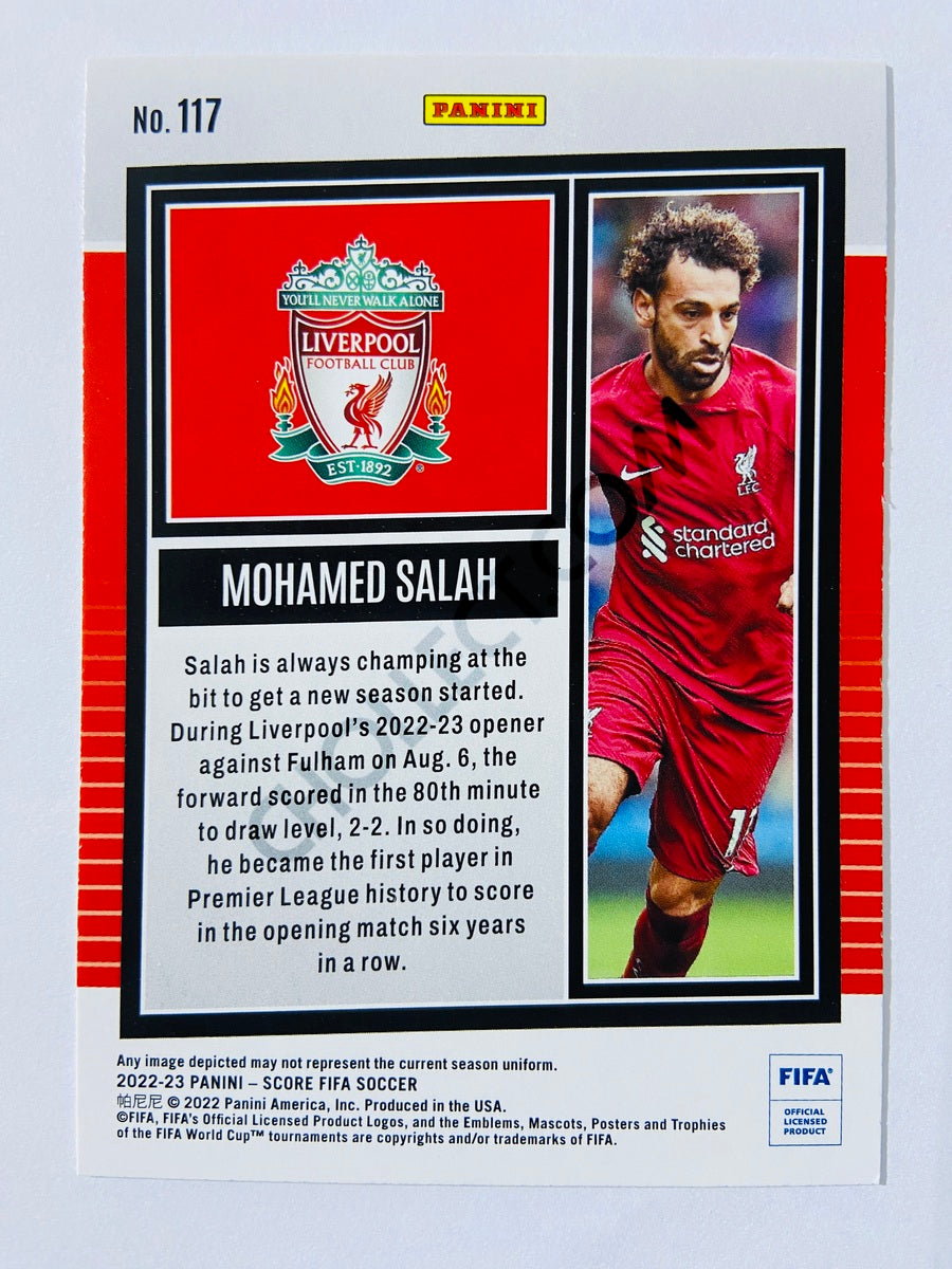 Mohamed Salah - Liverpool FC 2022-23 Panini Score FIFA #117