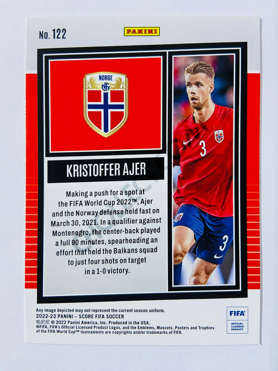 Kristoffer Ajer - Norway 2022-23 Panini Score FIFA #122