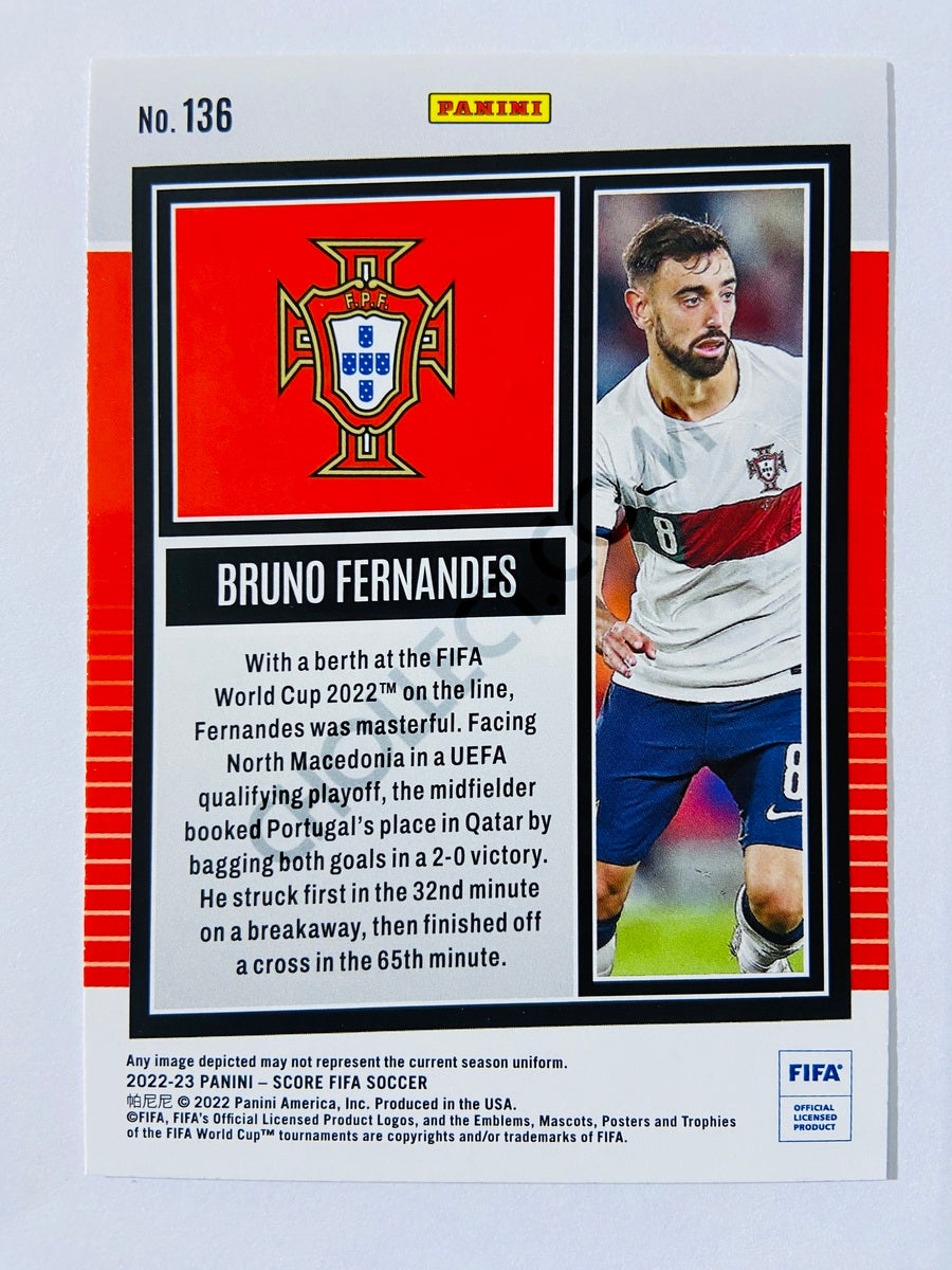 Bruno Fernandes - Portugal 2022-23 Panini Score FIFA #136