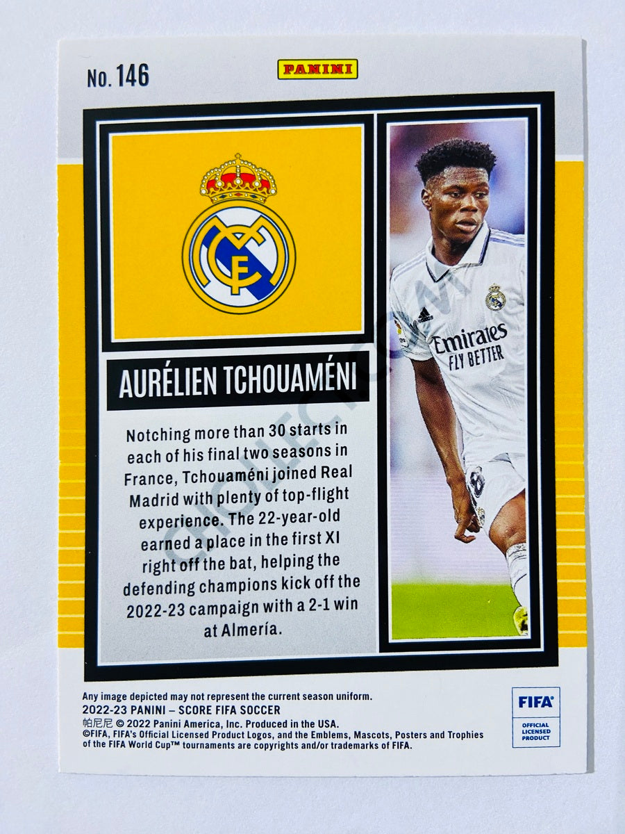 Aurelien Tchouameni - Real Madrid 2022-23 Panini Score FIFA #146