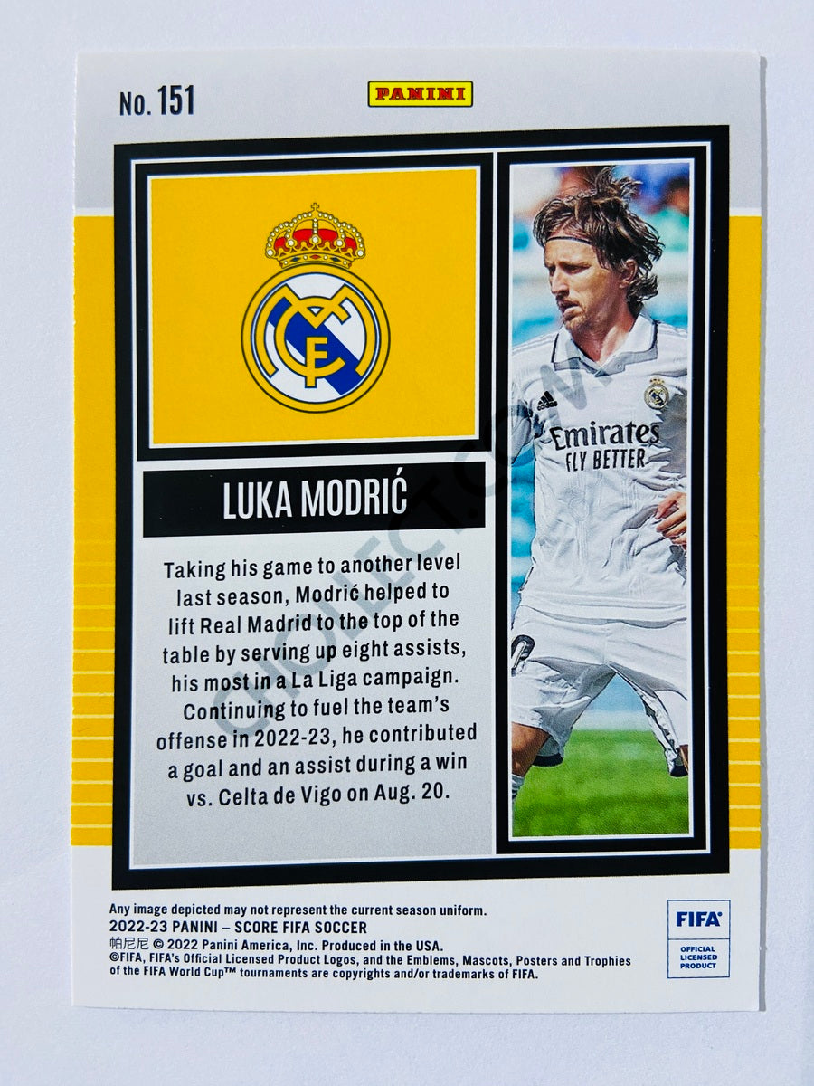 Luka Modric - Real Madrid 2022-23 Panini Score FIFA #151