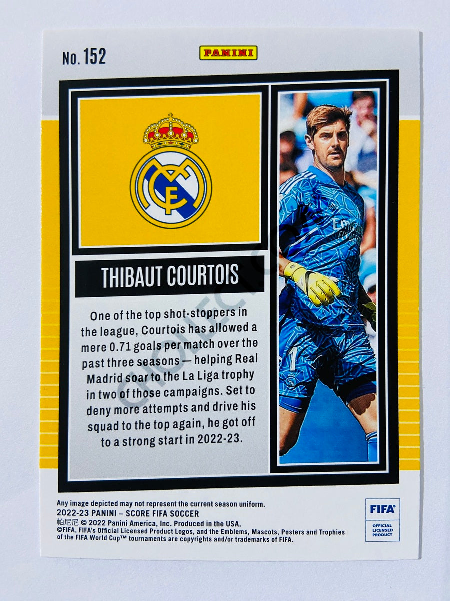 Thibaut Courtois - Real Madrid 2022-23 Panini Score FIFA #152