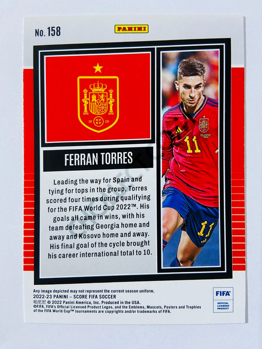 Ferran Torres - Spain 2022-23 Panini Score FIFA #158