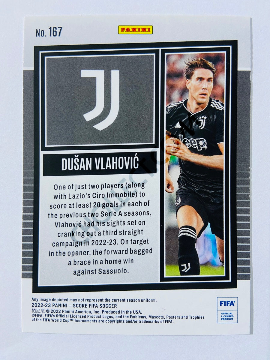 Dusan Vlahovic - Juventus 2022-23 Panini Score FIFA #167