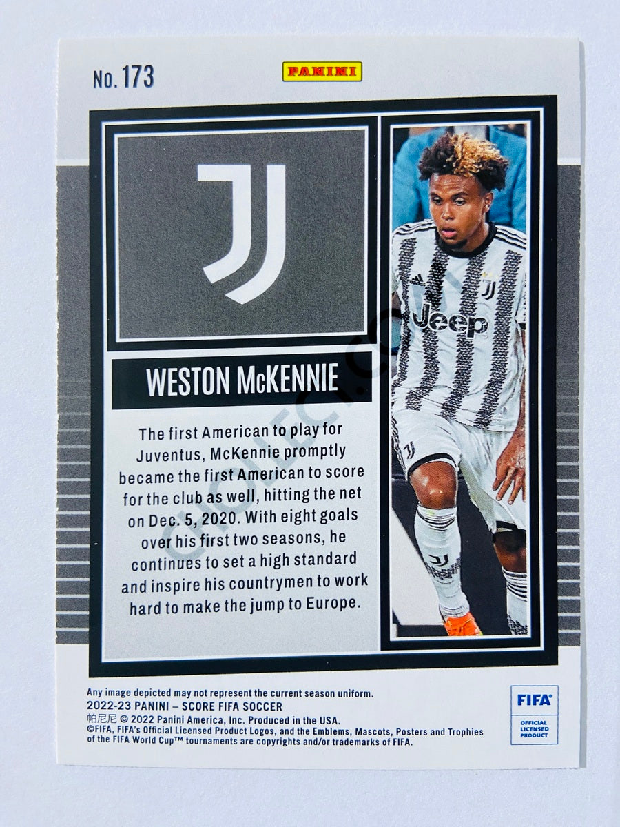 Weston McKennie - Juventus 2022-23 Panini Score FIFA #173