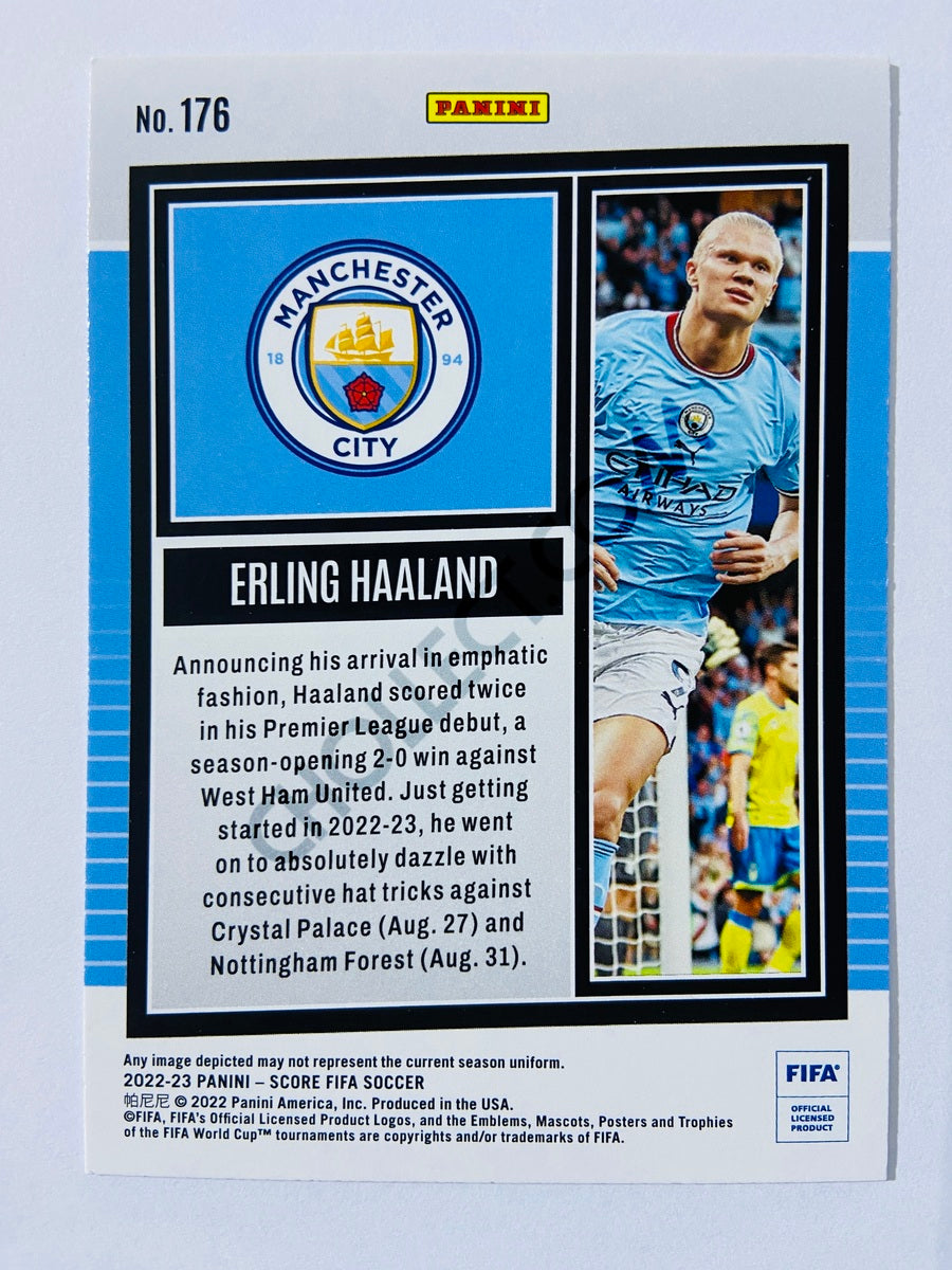 Erling Haaland - Manchester City 2022-23 Panini Score FIFA #176