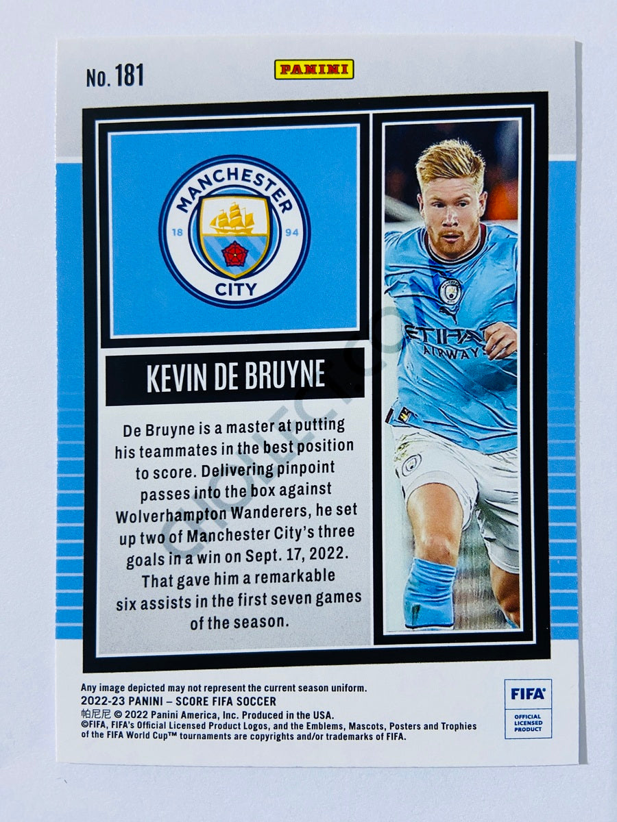 Kevin De Bruyne - Manchester City 2022-23 Panini Score FIFA #181