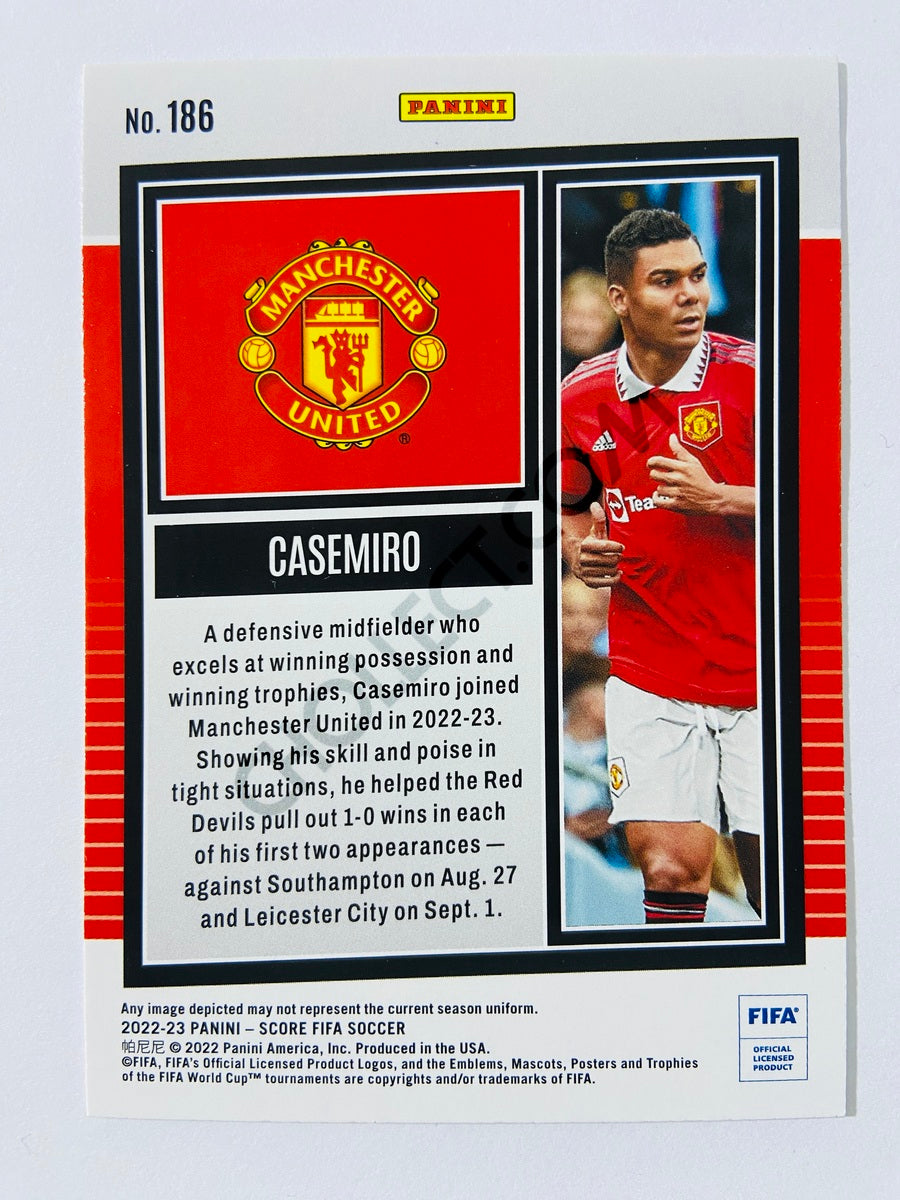 Casemiro - Manchester United 2022-23 Panini Score FIFA #186