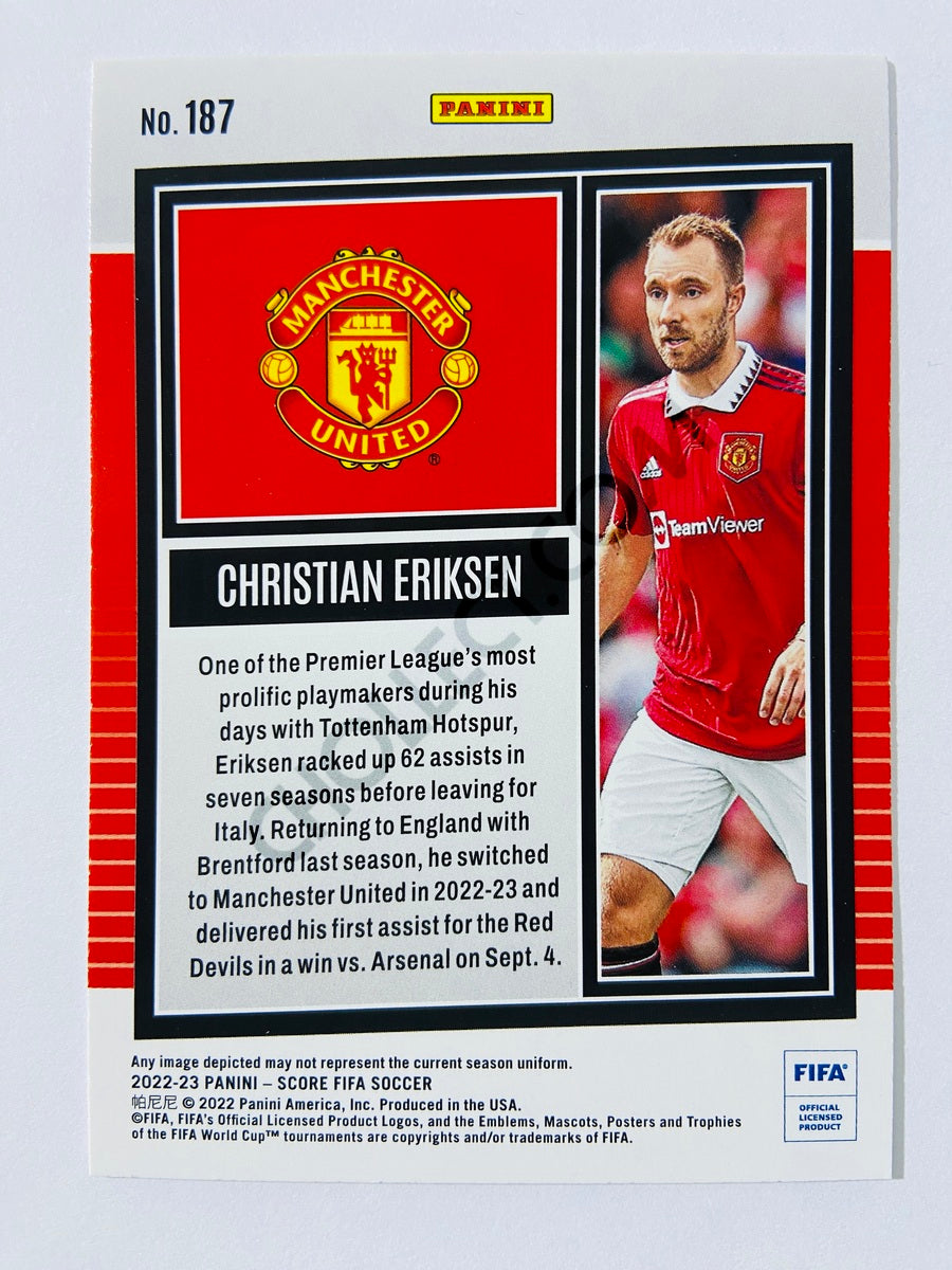 Christian Eriksen - Manchester United 2022-23 Panini Score FIFA #187