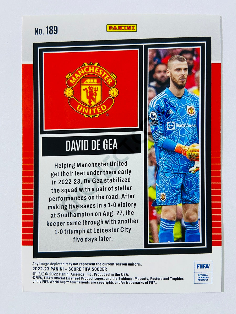 David de Gea - Manchester United 2022-23 Panini Score FIFA #189