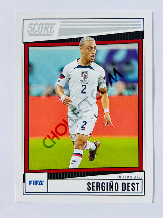 Sergino Dest - United States 2022-23 Panini Score FIFA #197