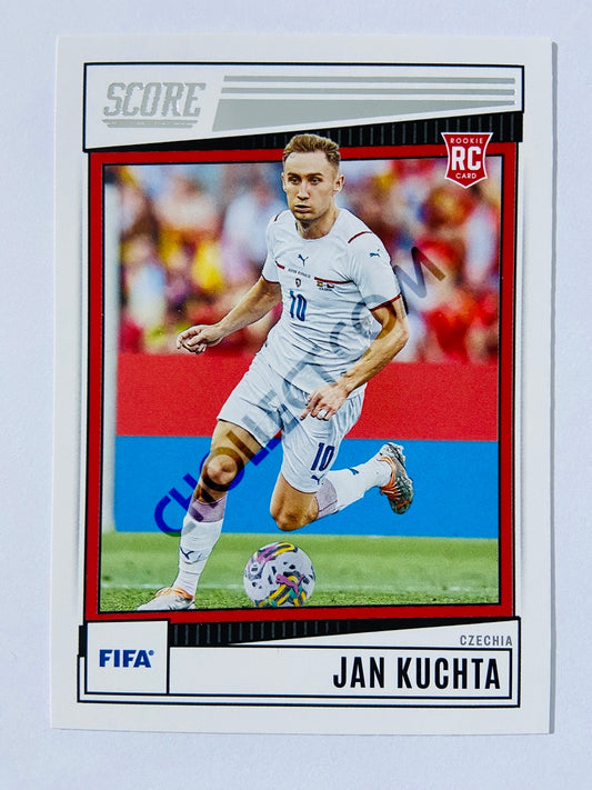 Jan Kuchta - Czechia 2022-23 Panini Score FIFA RC Rookie #40