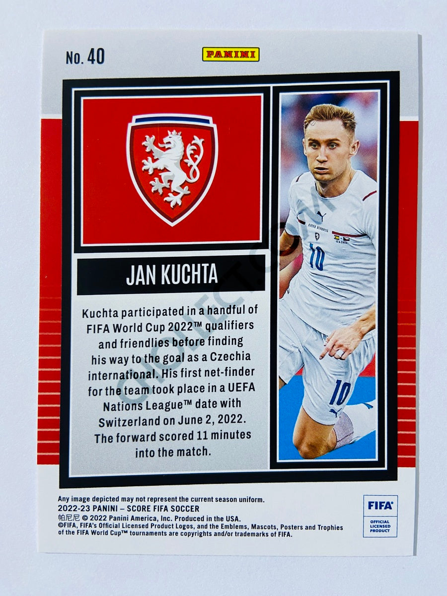 Jan Kuchta - Czechia 2022-23 Panini Score FIFA RC Rookie #40
