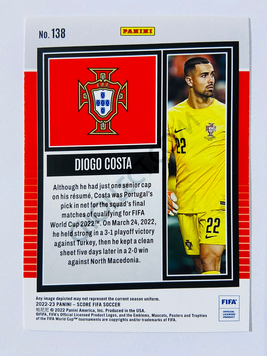 Diogo Costa - Portugal 2022-23 Panini Score FIFA RC Rookie #138