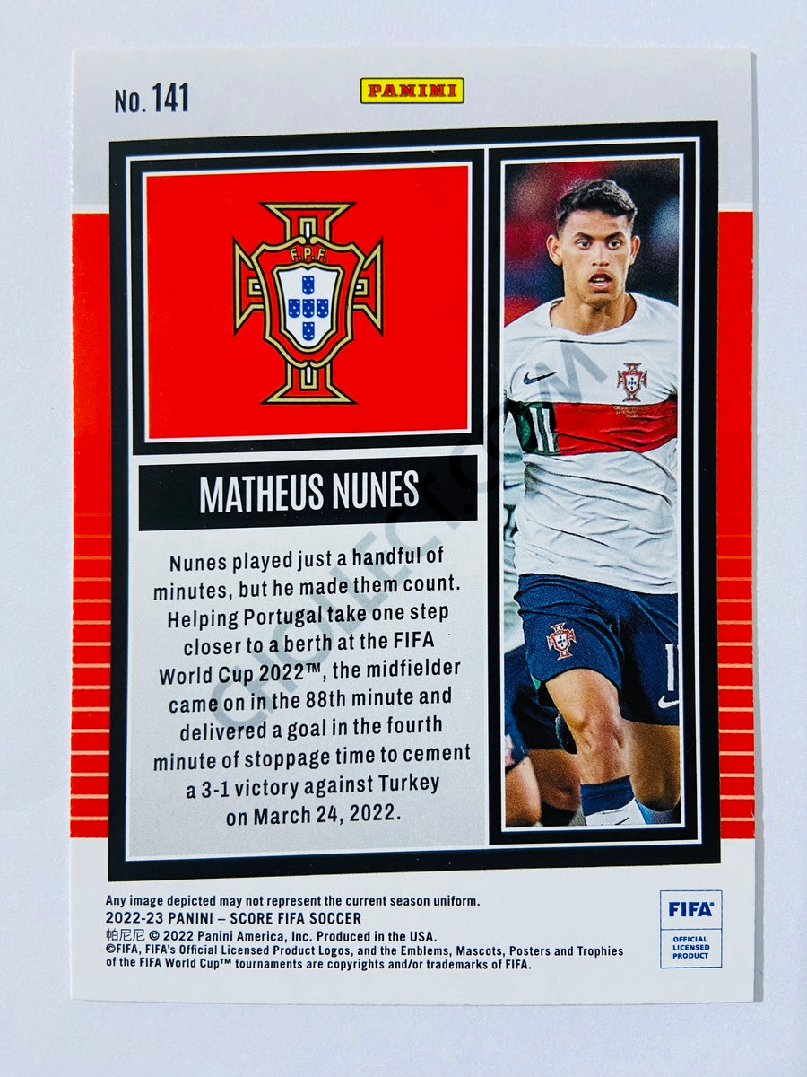 Matheus Nunes  - Portugal 2022-23 Panini Score FIFA RC Rookie #141