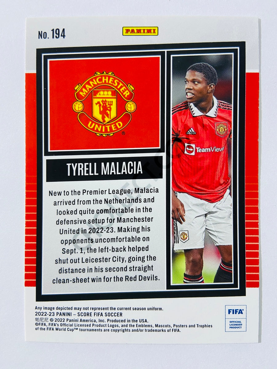 Tyrell Malacia - Manchester United 2022-23 Panini Score FIFA RC Rookie #194