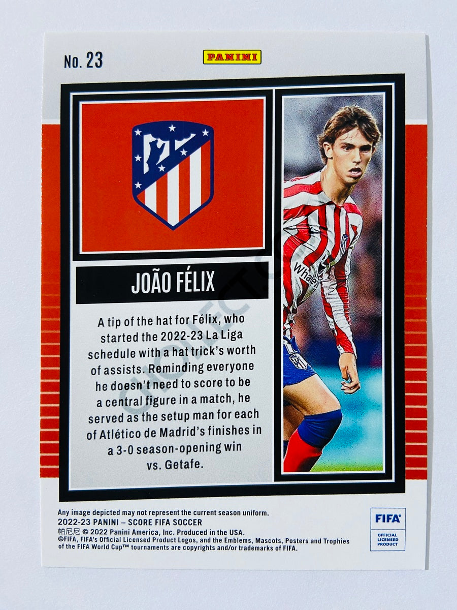 Joao Felix - Atletico de Madrid 2022-23 Panini Score FIFA Laser Parallel #23