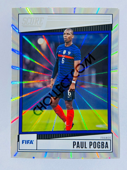 Paul Pogba - France 2022-23 Panini Score FIFA Laser Parallel #80