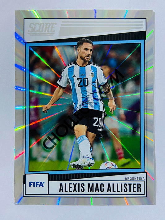 Alexis Mac Allister - Argentina 2022-23 Panini Score FIFA Laser Parallel #94