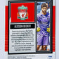 Alisson Becker - Liverpool FC 2022-23 Panini Score FIFA Laser Parallel #110