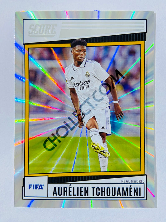 Aurelien Tchouameni - Real Madrid 2022-23 Panini Score FIFA Laser Parallel #146