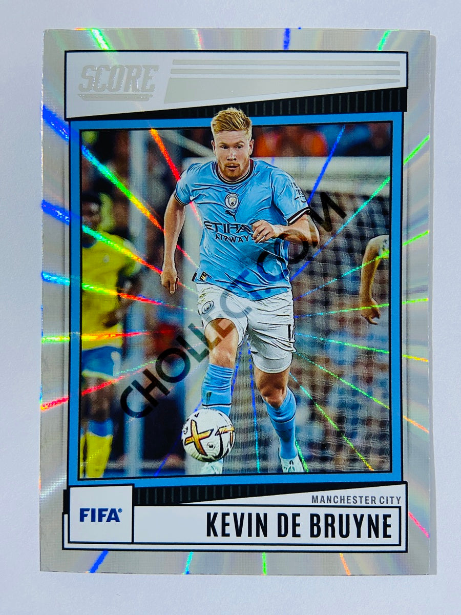 Kevin De Bruyne - Manchester City 2022-23 Panini Score FIFA Laser Parallel #181