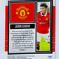 Jadon Sancho - Manchester United 2022-23 Panini Score FIFA Laser Parallel #190