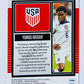 Yunus Musah - United States 2022-23 Panini Score FIFA Laser Parallel #200