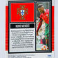 Nuno Mendes - Portugal 2022-23 Panini Score FIFA Blue Laser Parallel #142 | #/60