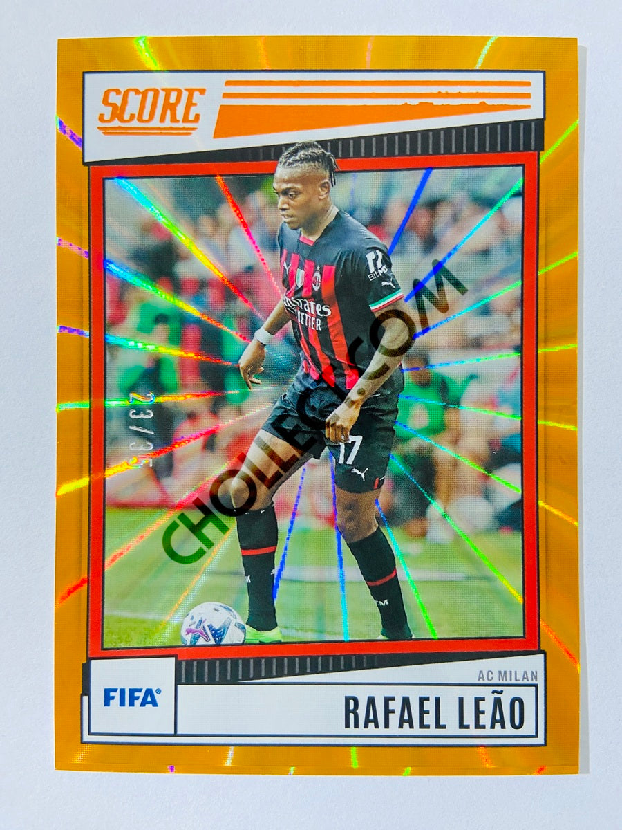 Rafael Leao - AC Milan 2022-23 Panini Score FIFA Orange Laser Parallel #7 | #/35