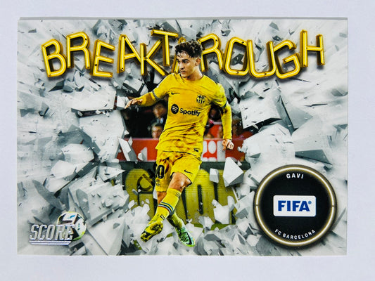 Gavi - FC Barcelona 2022-23 Panini Score FIFA Breakthrough Insert #12