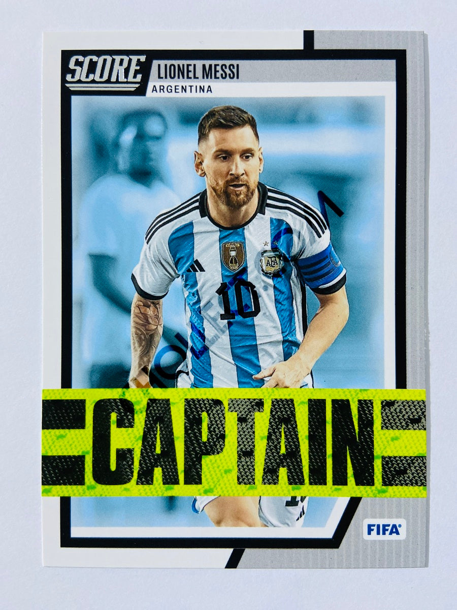 Lionel Messi - Argentina 2022-23 Panini Score FIFA Captain Insert #1