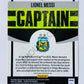 Lionel Messi - Argentina 2022-23 Panini Score FIFA Captain Insert #1