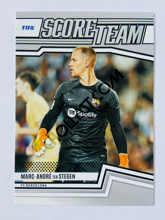 Marc-Andre ter Stegen - FC Barcelona 2022-23 Panini Score FIFA Score Team Insert #9