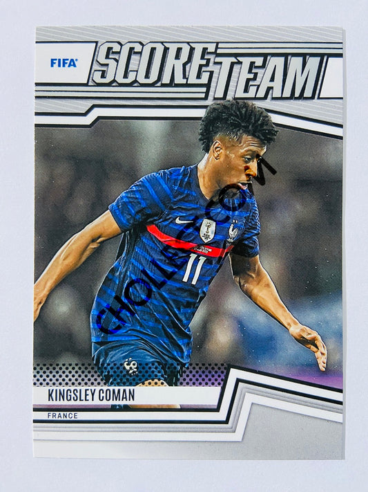 Kingsley Coman - France 2022-23 Panini Score FIFA Score Team Insert #13