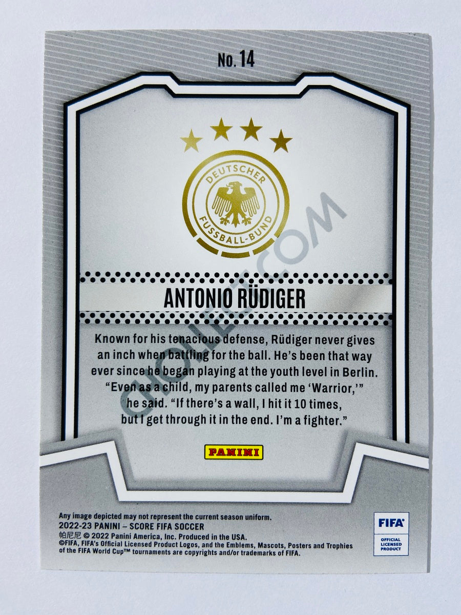 Antonio Rudiger - Germany 2022-23 Panini Score FIFA Score Team Insert #14