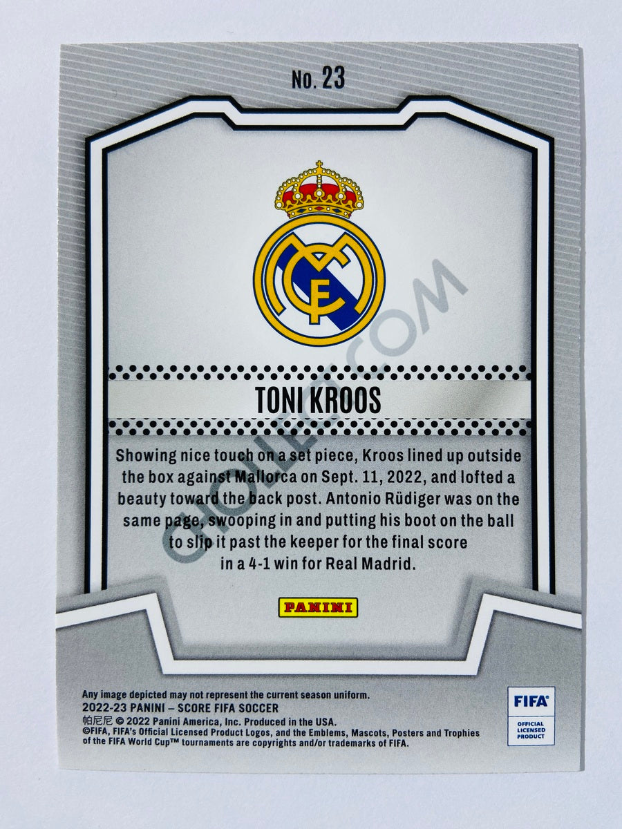 Toni Kroos - Real Madrid 2022-23 Panini Score FIFA Score Team Insert #23