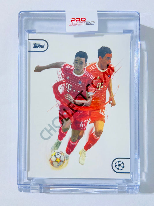 Jamal Musiala - FC Bayern München 2022 Topps Project 22 by Rafal Rola