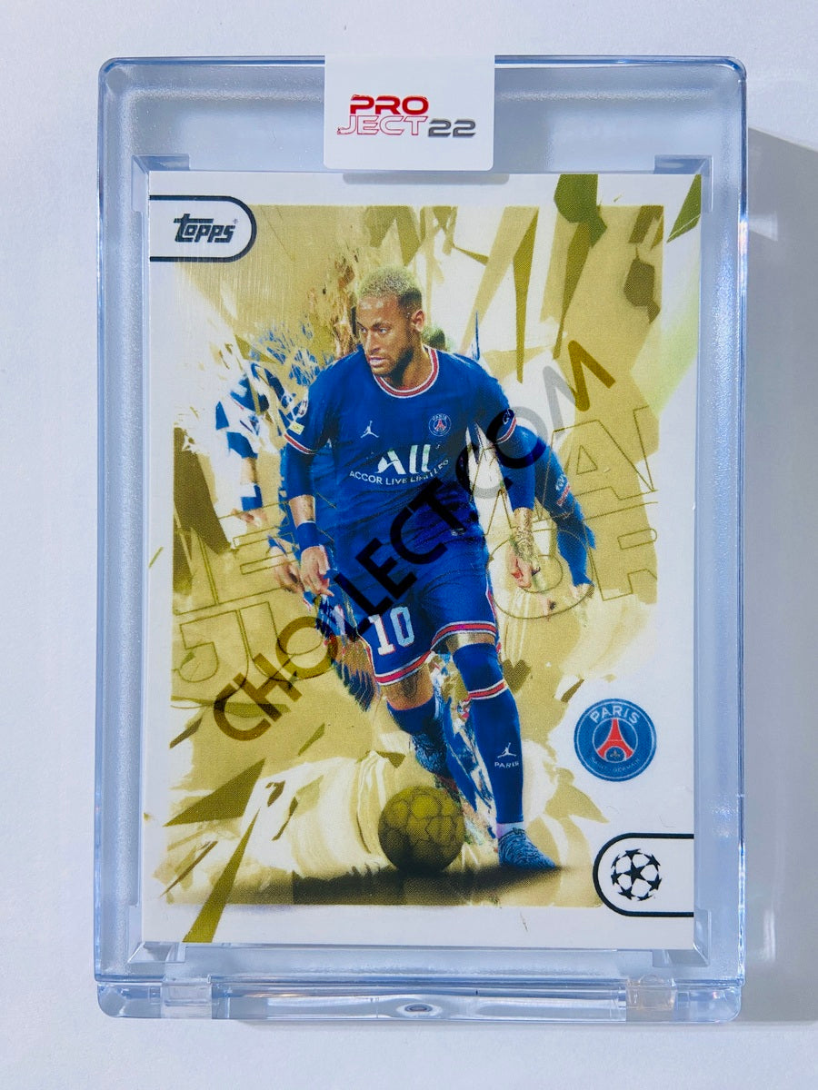 Neymar Jr.  - Paris Saint-Germain FC 2022 Topps Project 22 by Che Heijnen